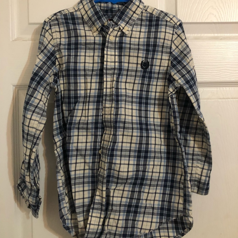 chaps boys button down